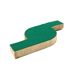 Brutalist travertine ashtray, Cerri Nestore, Italy, 1970s