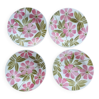 Digoin Sarreguemines soup plates