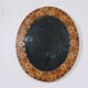 Vintage Scandinavian wooden mirror 1960