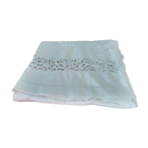 Antique embroidered sheet