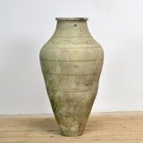 Large Turkish stone olive oil jar
