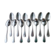 Box of 12 teaspoons in silver metal Metal White Model uniplat