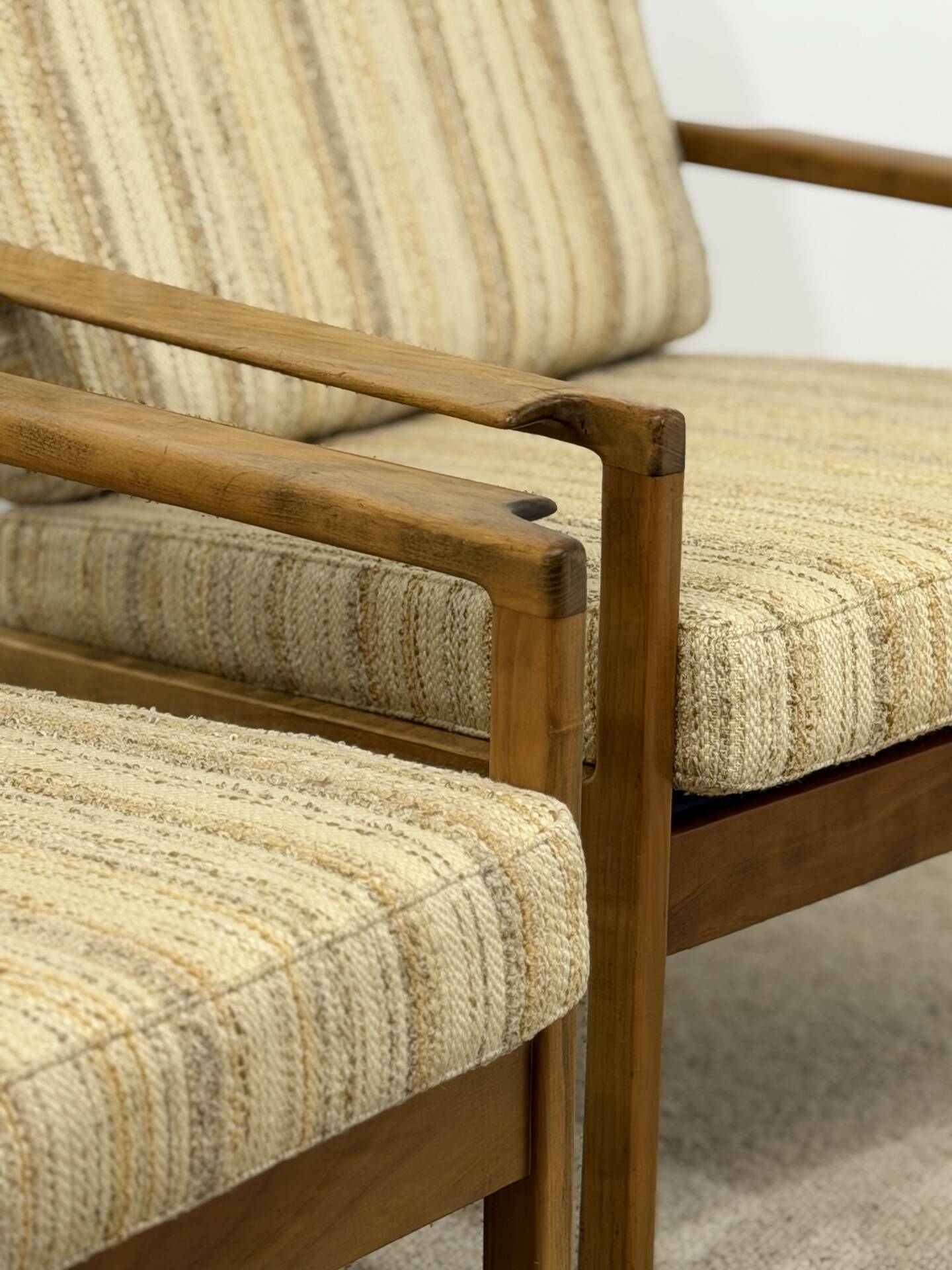Pair of vintage armchairs