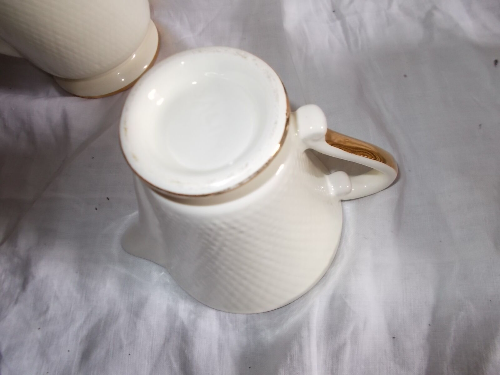 Coffee service or tea in faience Salins France