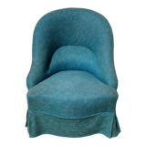 Blue toad armchair