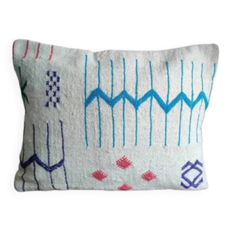 Moroccan mosaic cushion