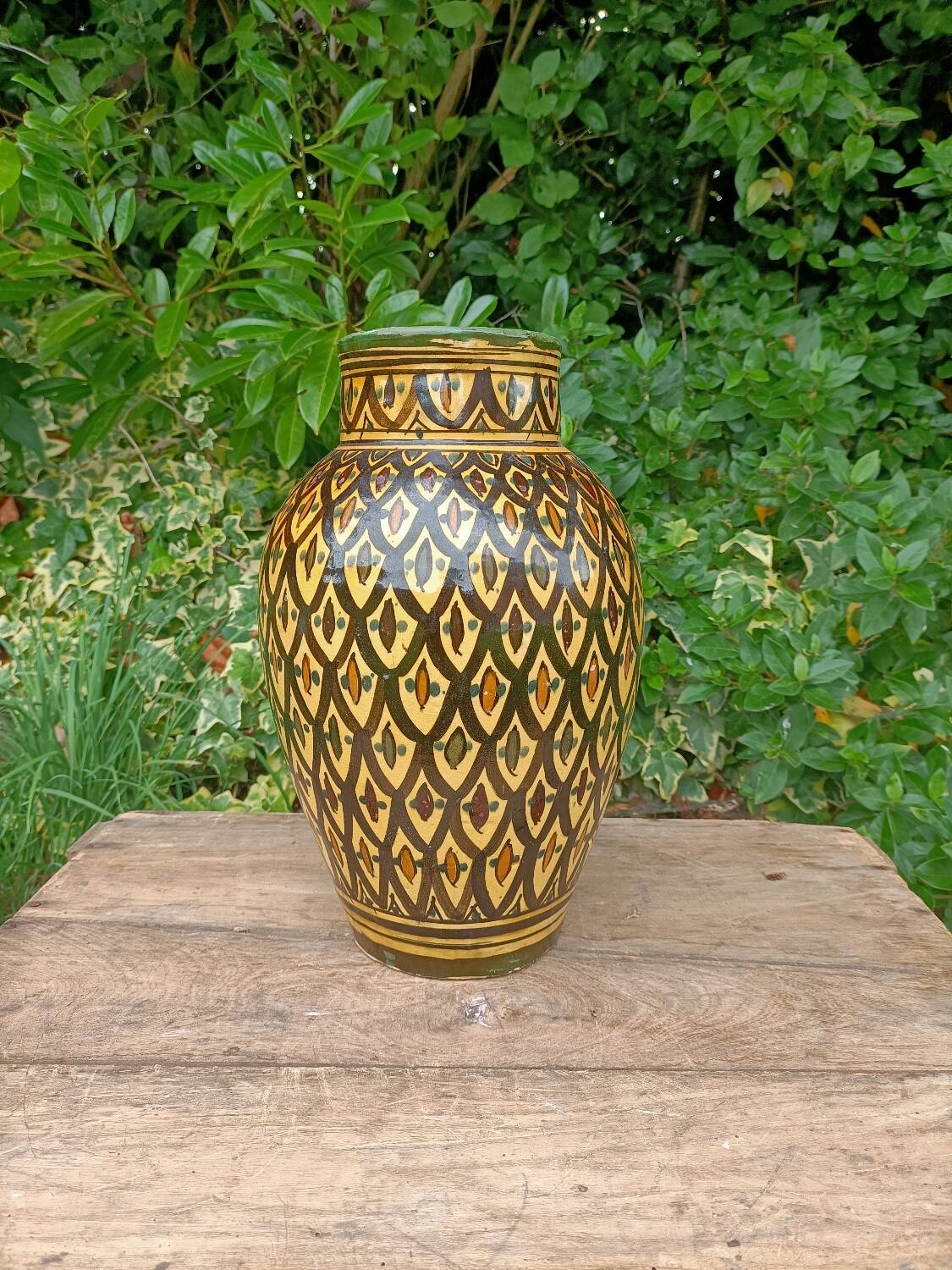 Retro ceramic vase