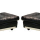Amanta faux leather armchairs by Mario Bellini for B&B Italia