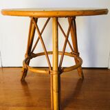 Small rattan table