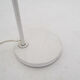 White metal floor lamp, 1960's