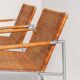 Early pair of modernist “SZ01” arm chairs by Martin Visser for Spectrum