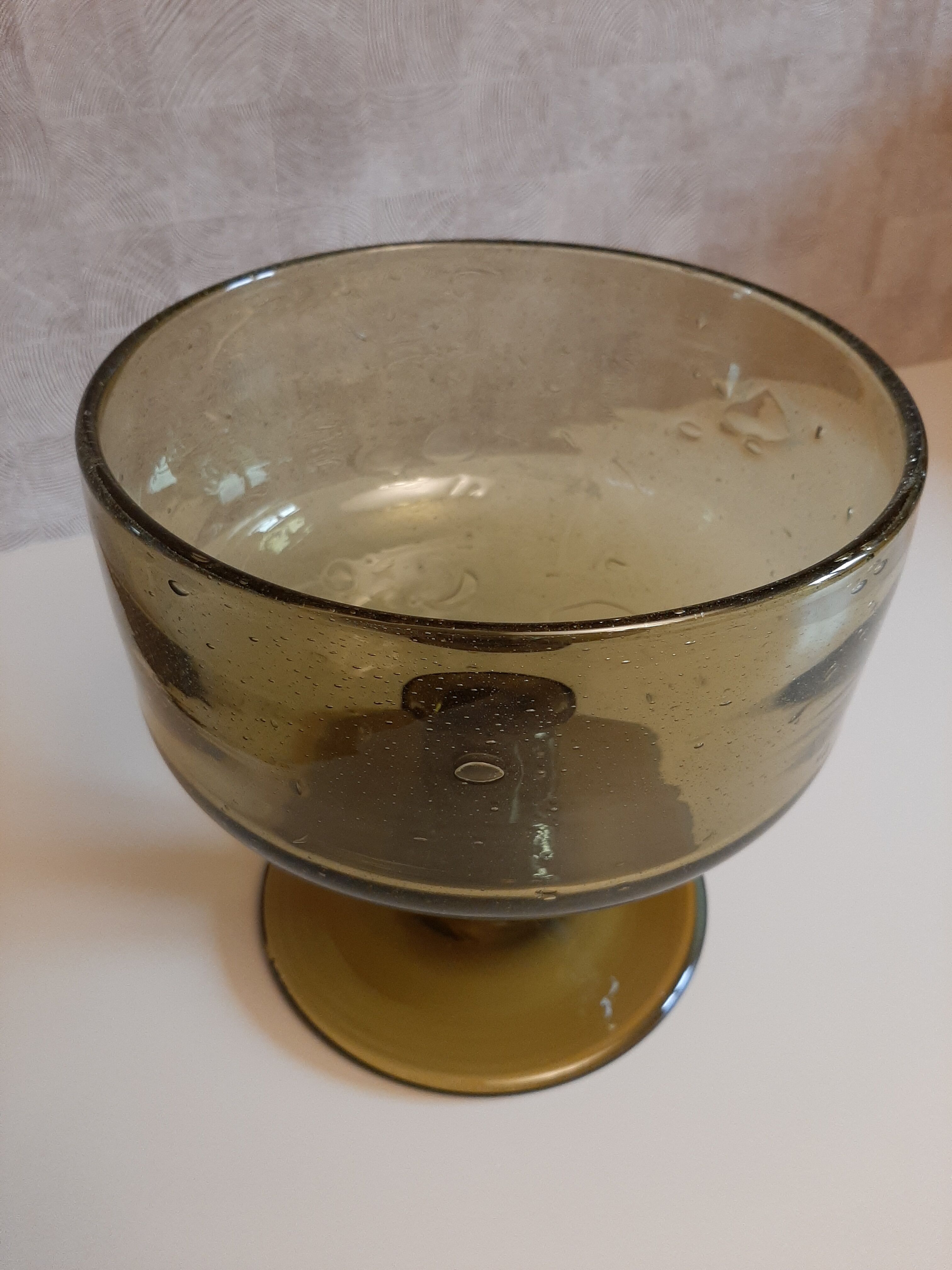 Bubble glass cup from La Rochère