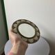 Vintage oriental round mirror 18cm