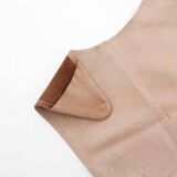 Four Fledermaus butterfly chairs in suede leather by Carl Aubock, Vienna, 1960s.