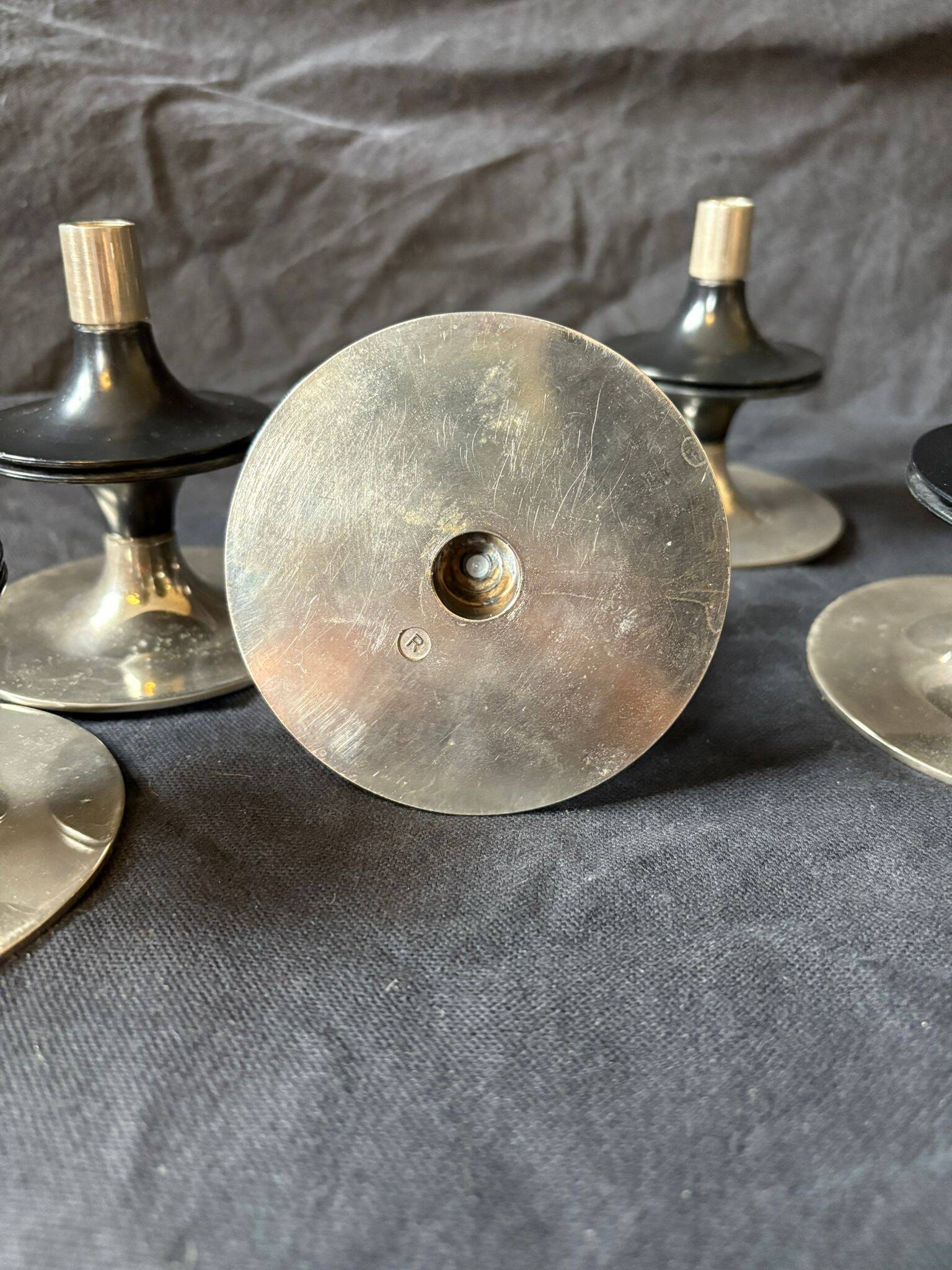 Set of 5 modular candle holders nagel