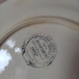 4 plates at the end of 1800 by Gien