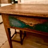 Tableau allmoge suédoise, XIXe siècle, peinture d'origine