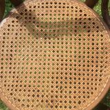 Chaises de bistrot cannage artisanal
