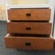 Armoire vintage pieds compas