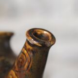 Huguette Bessone ceramic double-handled vase
