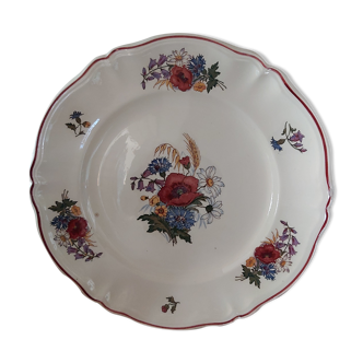 Round dish Sarreguemines model Agreste 34.5 cm