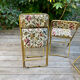 4 Vintage Lafuma Chantazur folding chairs