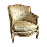 Silk bergère chair