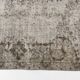 Grey Oushak Antique Wool Carpet