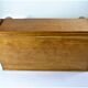 Wooden curtain desk binder