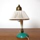 Brass and lacquered metal lamp from the 1950s.