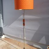 Scandinavian adjustable teak floor lamp 1960-70