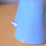 80s enameled ceramic hand lamp