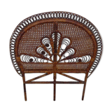 Peacock rattan bed tete