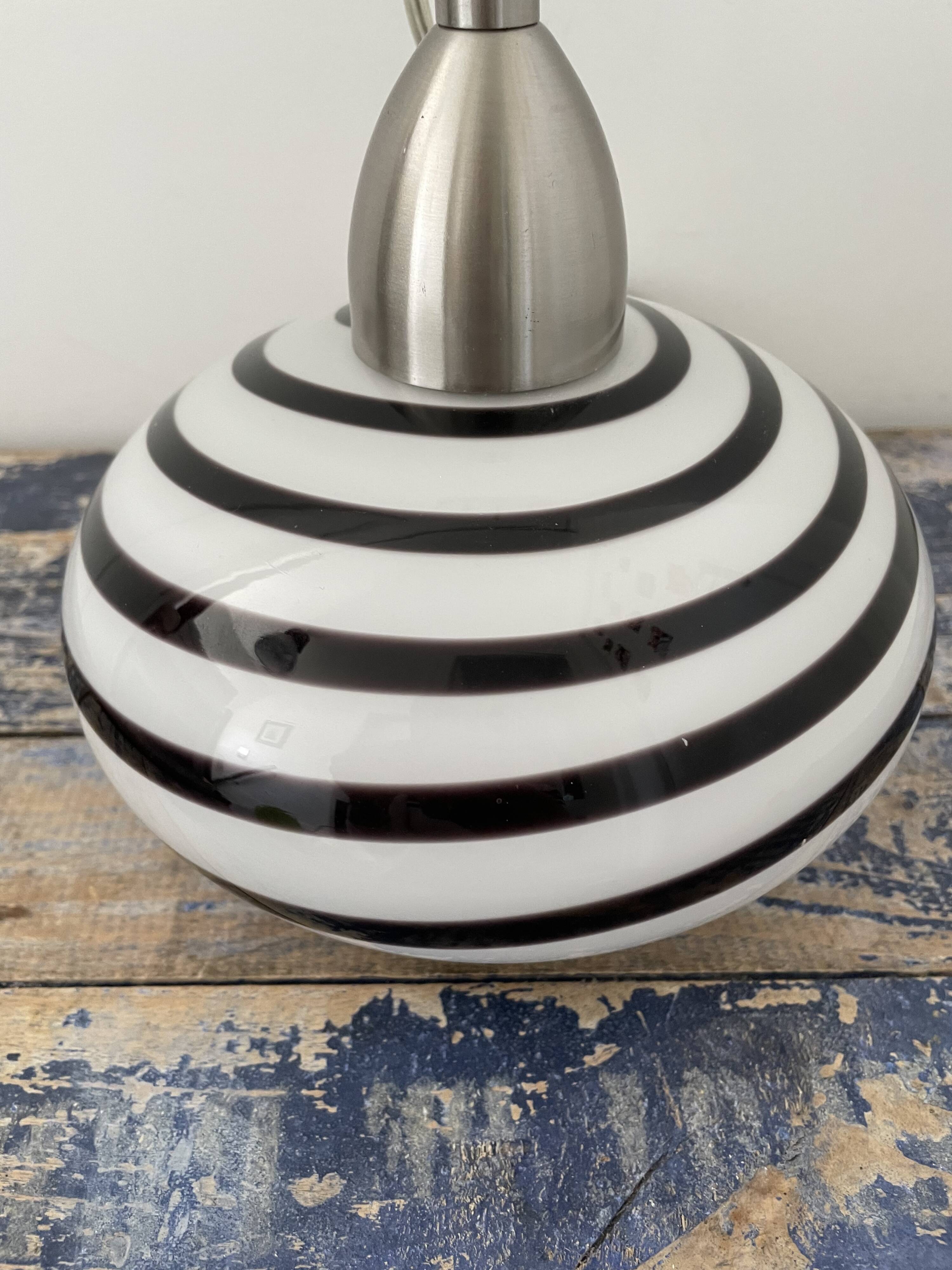 Zebra eglo suspension