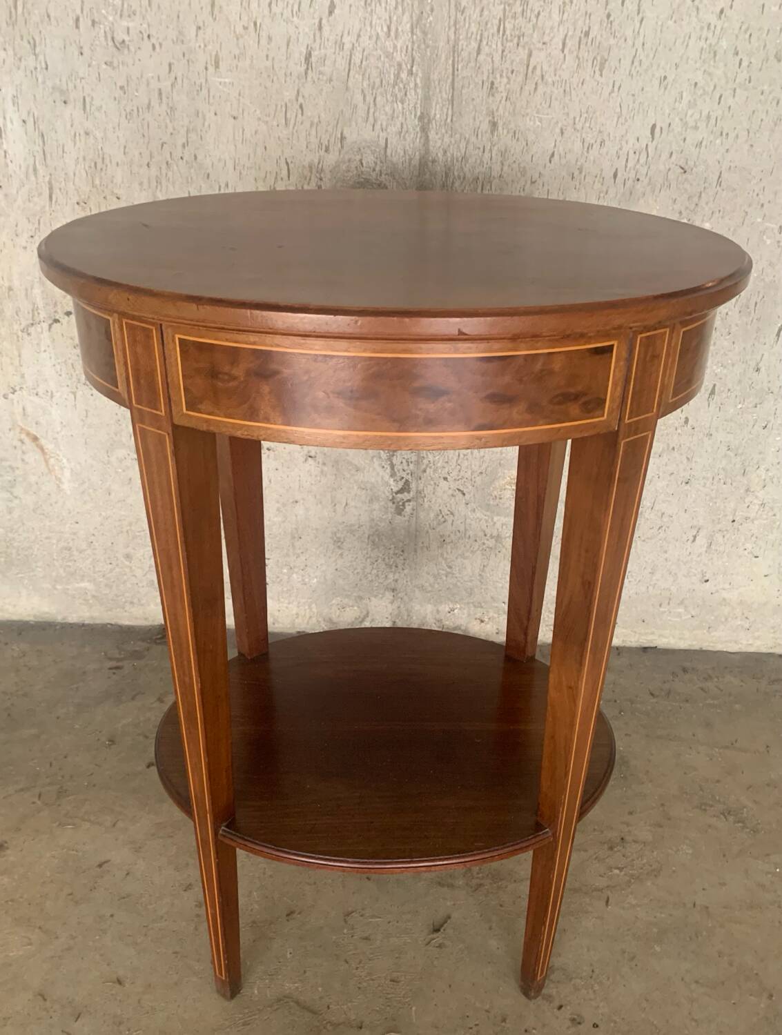 Mahogany side table