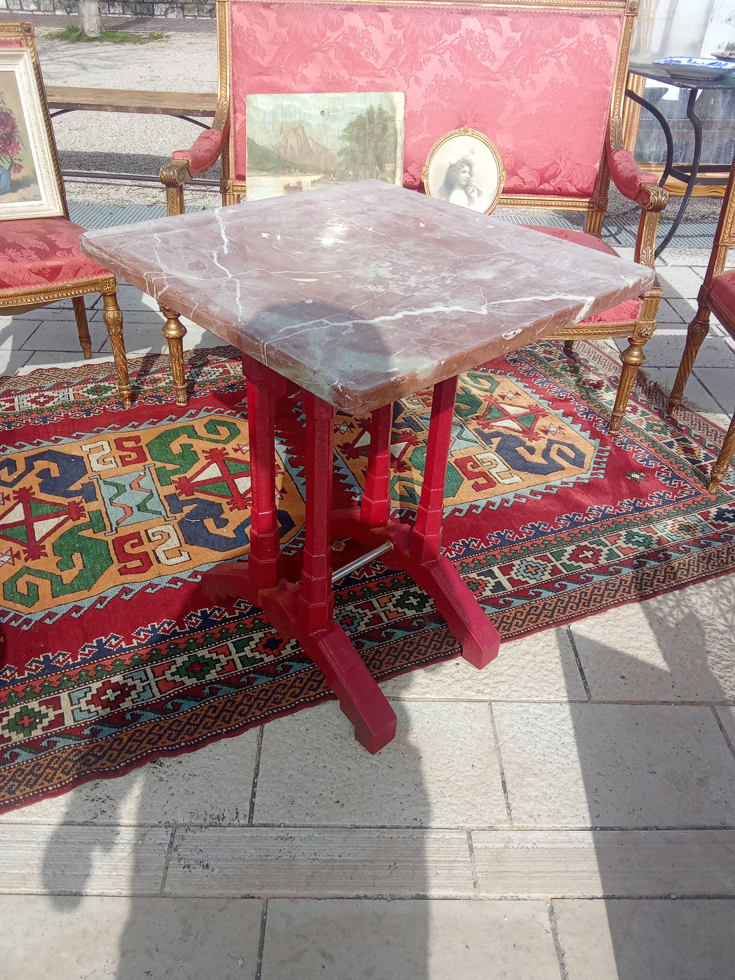 Rare vintage bistro table.