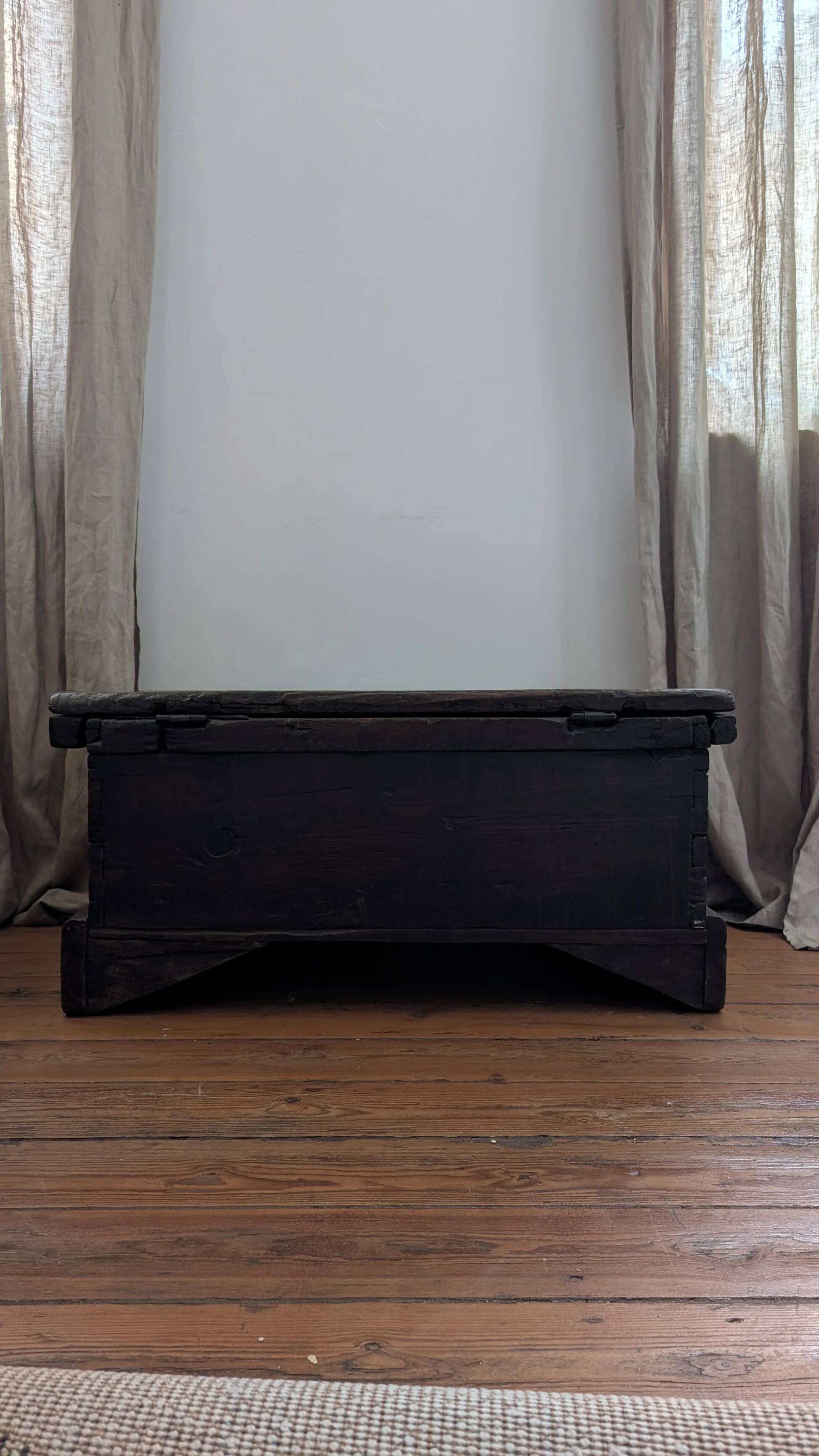 Wooden chest