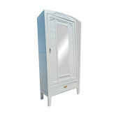 Armoire parisienne art déco blanche
