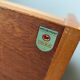 Table de chevet 1950/1969 style scandinave
