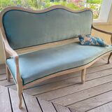 Louis XV style 4-seater bench