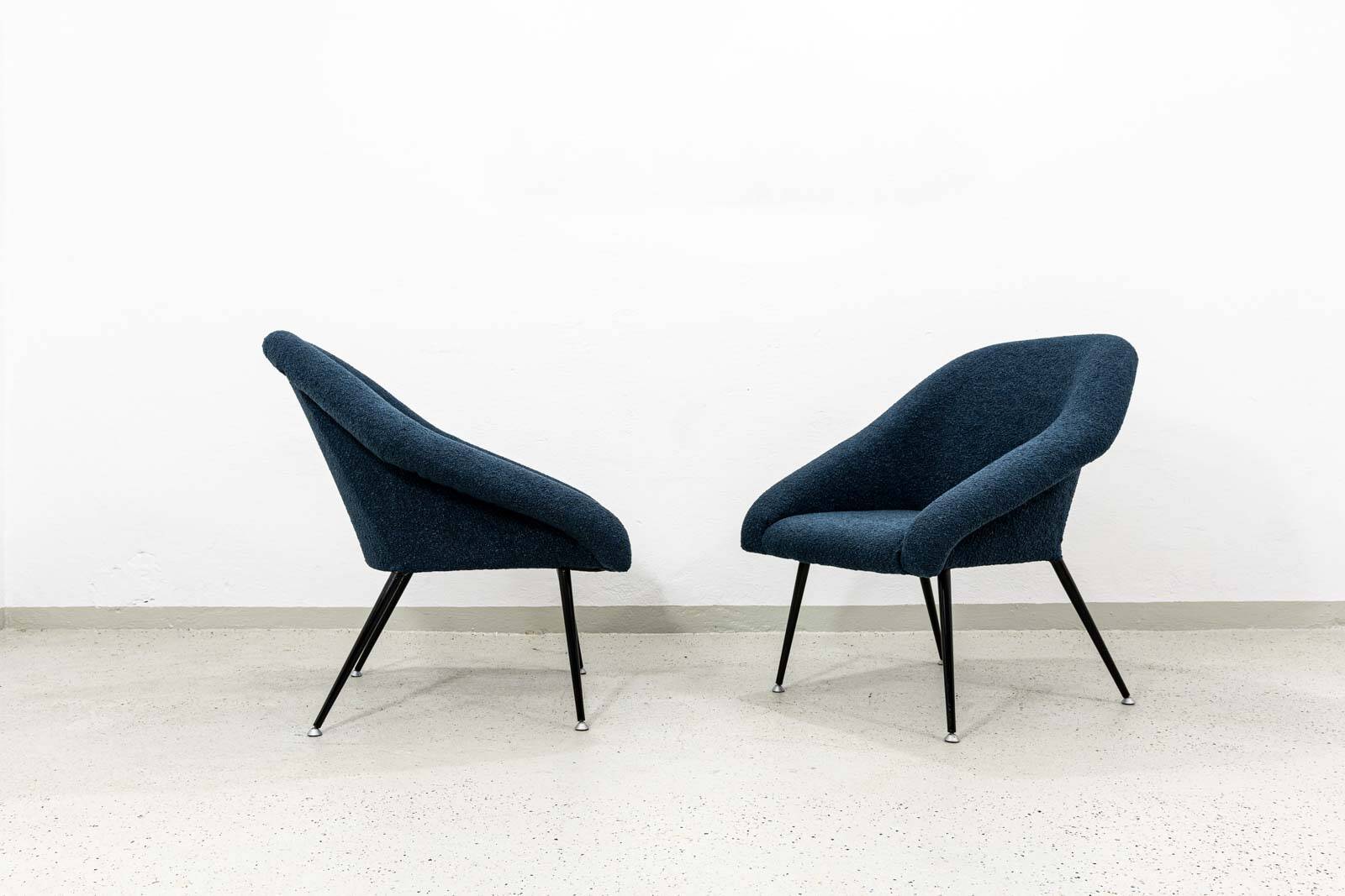 Space age Köln1, VEB Sitzmöbelwerke, Germany, 1970s, set of 2