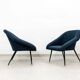 Space age Köln1, VEB Sitzmöbelwerke, Germany, 1970s, set of 2