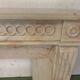 Louis XVI Style Fireplace In Pink Veined Marble XX Century