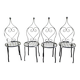 Vintage wrought iron chairs