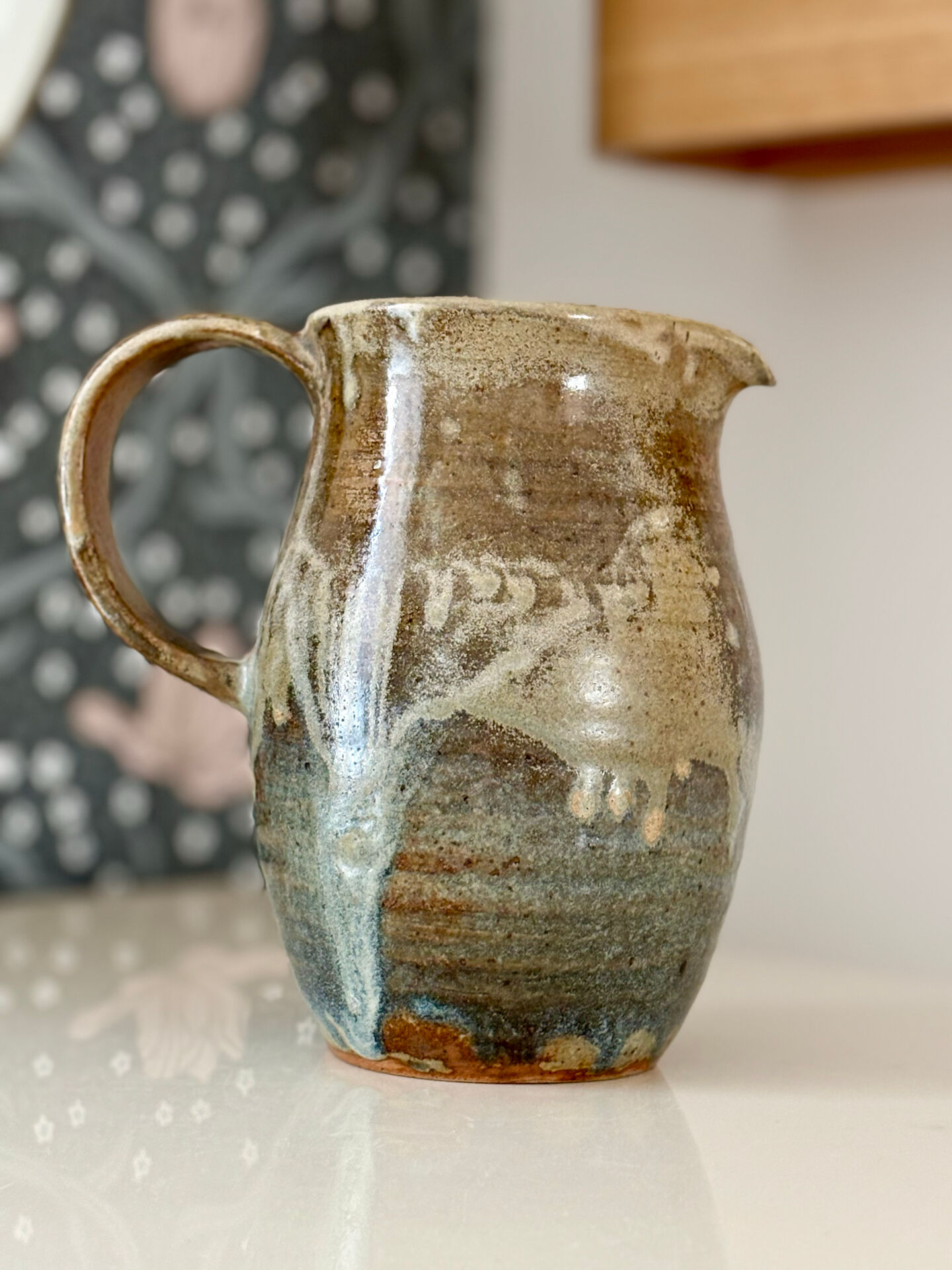 Vintage stoneware jug