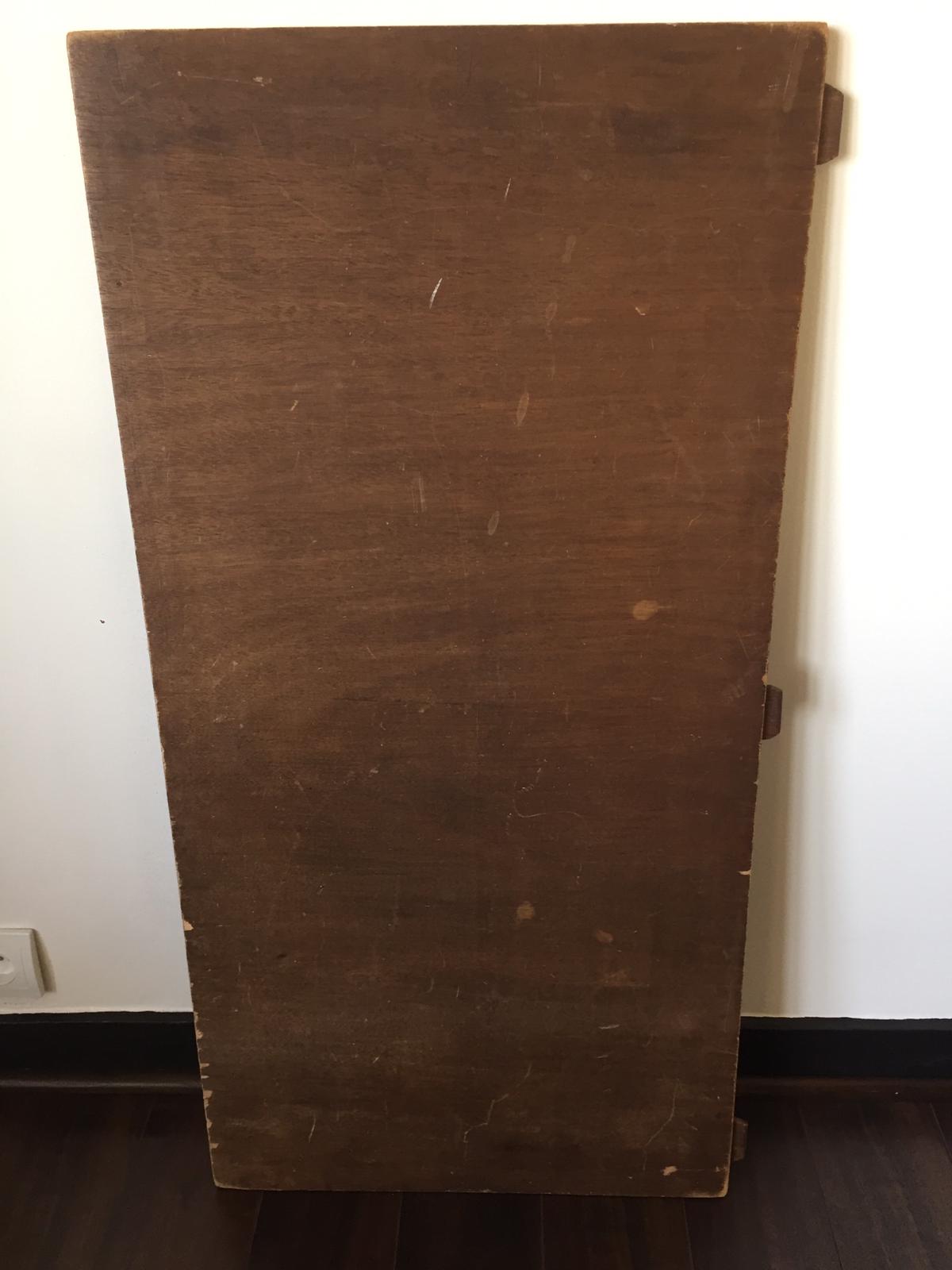 Art deco table and 6  chairs