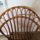 Rattan armchairs for children, 1980s