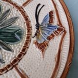 Assiette en barbotine Wasmuël