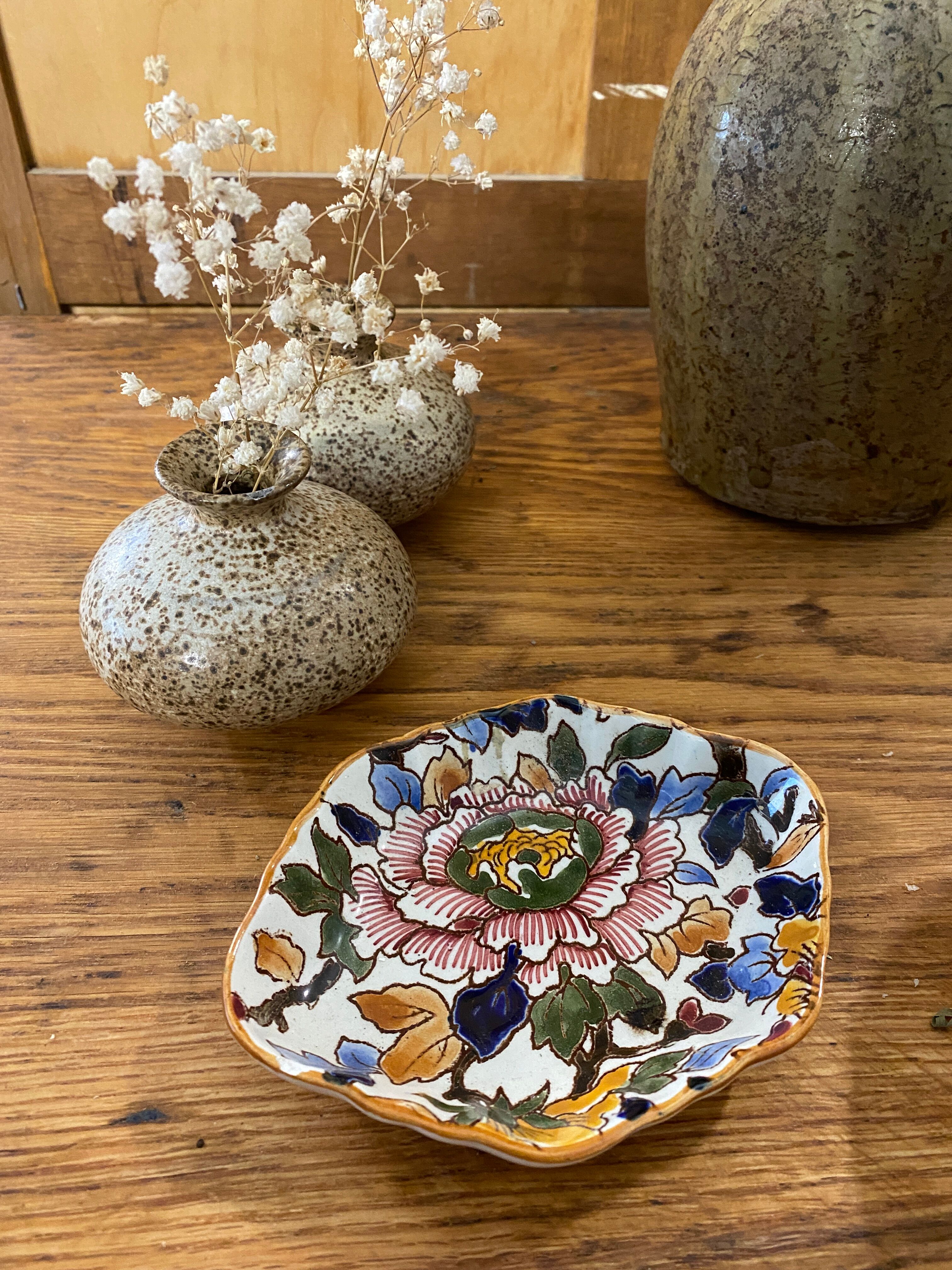 Empty cup peony pocket Gien