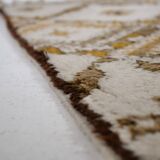 Berber Wool Carpet Runner 1960s